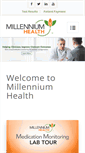 Mobile Screenshot of millenniumhealth.com